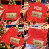 999 Fine Gold Christmas Ornament: Red Envelope Gift Decoration