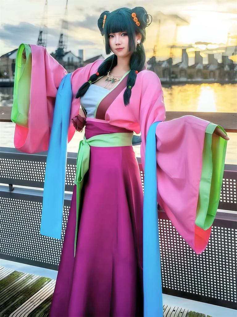 Maomao Cosplay Maomao Maomao Maid Maomao Cosplay Maomao Maomao Pharmacist Adult School Ancient Palace Style Size [NOKIJP] Costume, "The Apothecary's