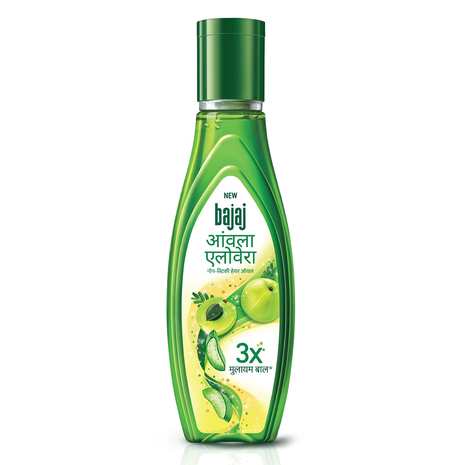 

Bajaj Amla Aloe Vera Hair Oil 500ml Pack of 1 Nourishing Non-Sticky Hair Growth Oil for Soft Silky Hair