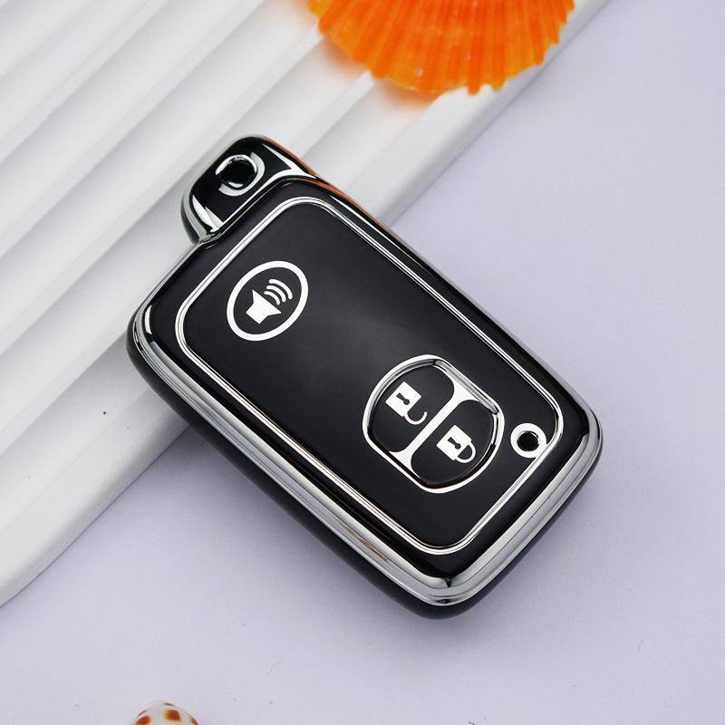 2/3/4 botones nueva funda de llave de control remoto para coche de TPU cubierta Fob para Toyota Camry Prius Land Cruiser Prado 150 Crown para Subaru Foreste XV Accesorios