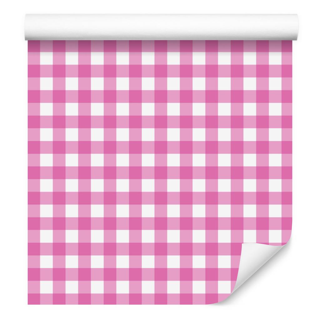 Wallpaper Fabric pattern powder pink, background powder pink 50x1000