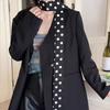 Flower Polka Dot Scarf Ribbon Narrow Long Scarves Sweet Floral Scarf  Outdoor