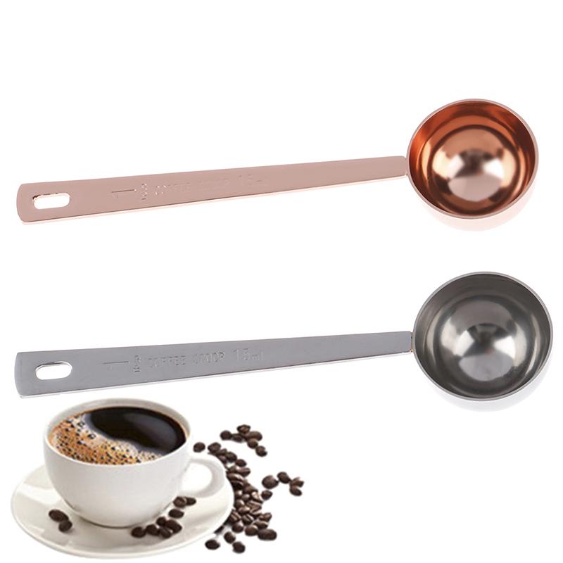 Coffee Scoop Tablespoon Exact 30Ml Stainless Steel Measuring Long Handled Spoon