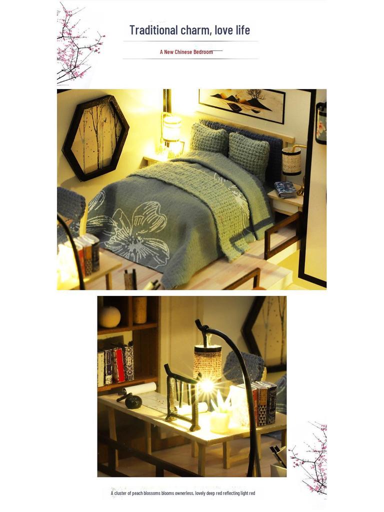 DIY Christmas Gift: M-029 Bamboo Rhyme Handmade Model Building Kit