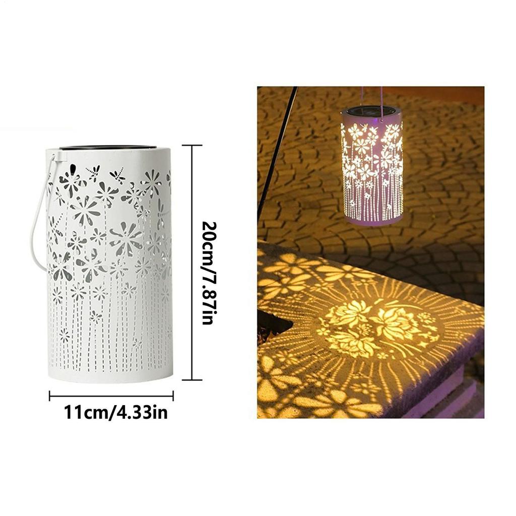 Außenlaternen für Veranda Wasserdichte Blumenlampen Dekorationen Solare Wegbeleuchtung Außen für Hof Draußen Weg Landschaft