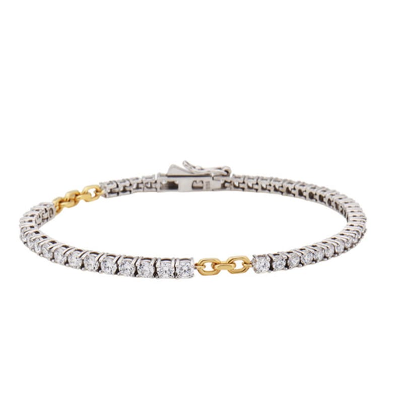 

BE/GINS Anker Chain Tennis Bracelet 20.5cm