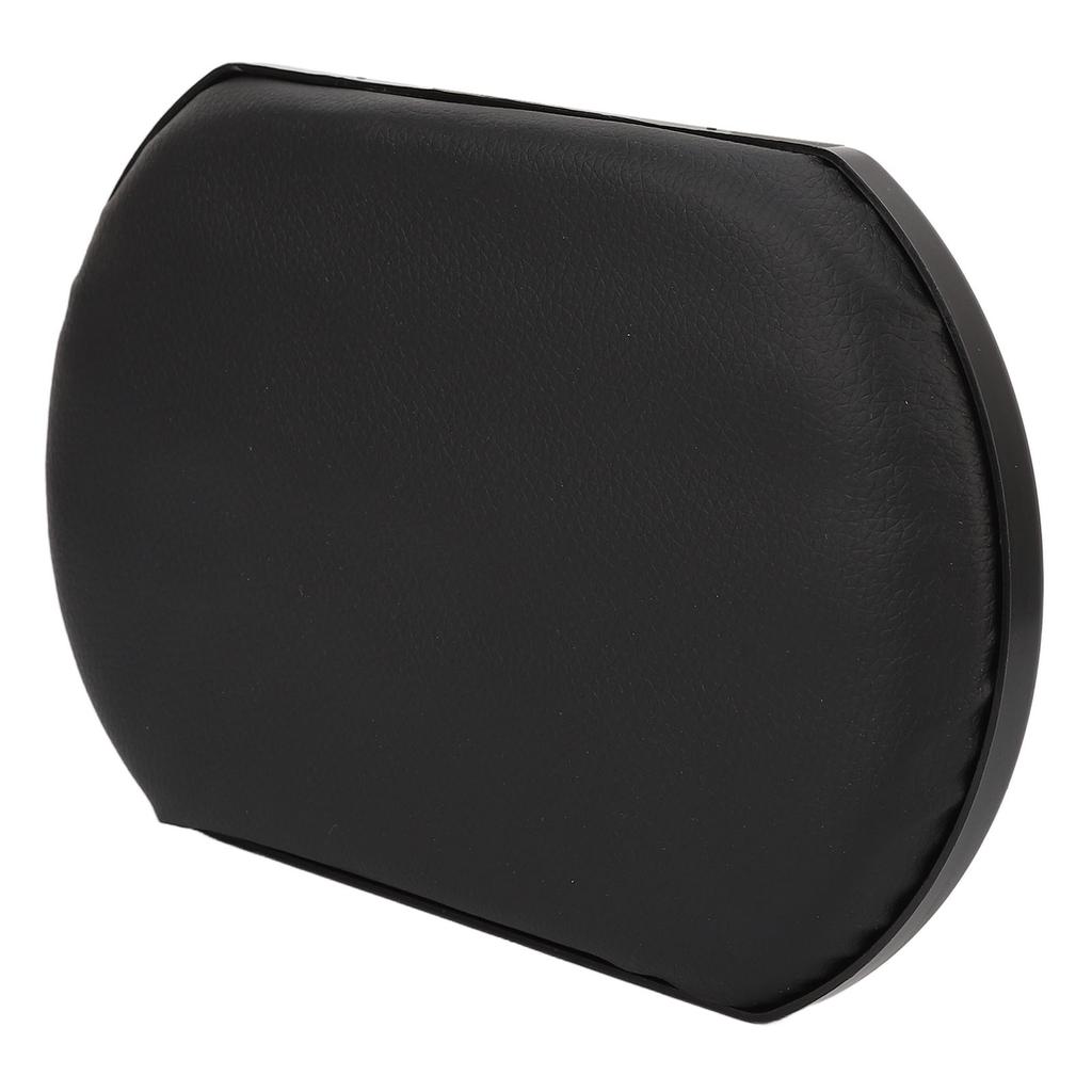 Wheelchair Elevated Leg Rest Calf Pad Leather Replacement Wheelchair Calf Pads for Most Manual Wheelchairs Black