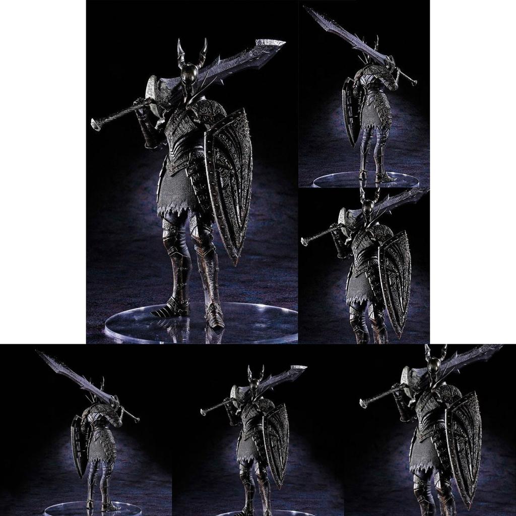 Premium Dxf Dark Souls Sculpt Collection Vol 3 Pvc Figure Statue Black Knight 8in Decorative Piece