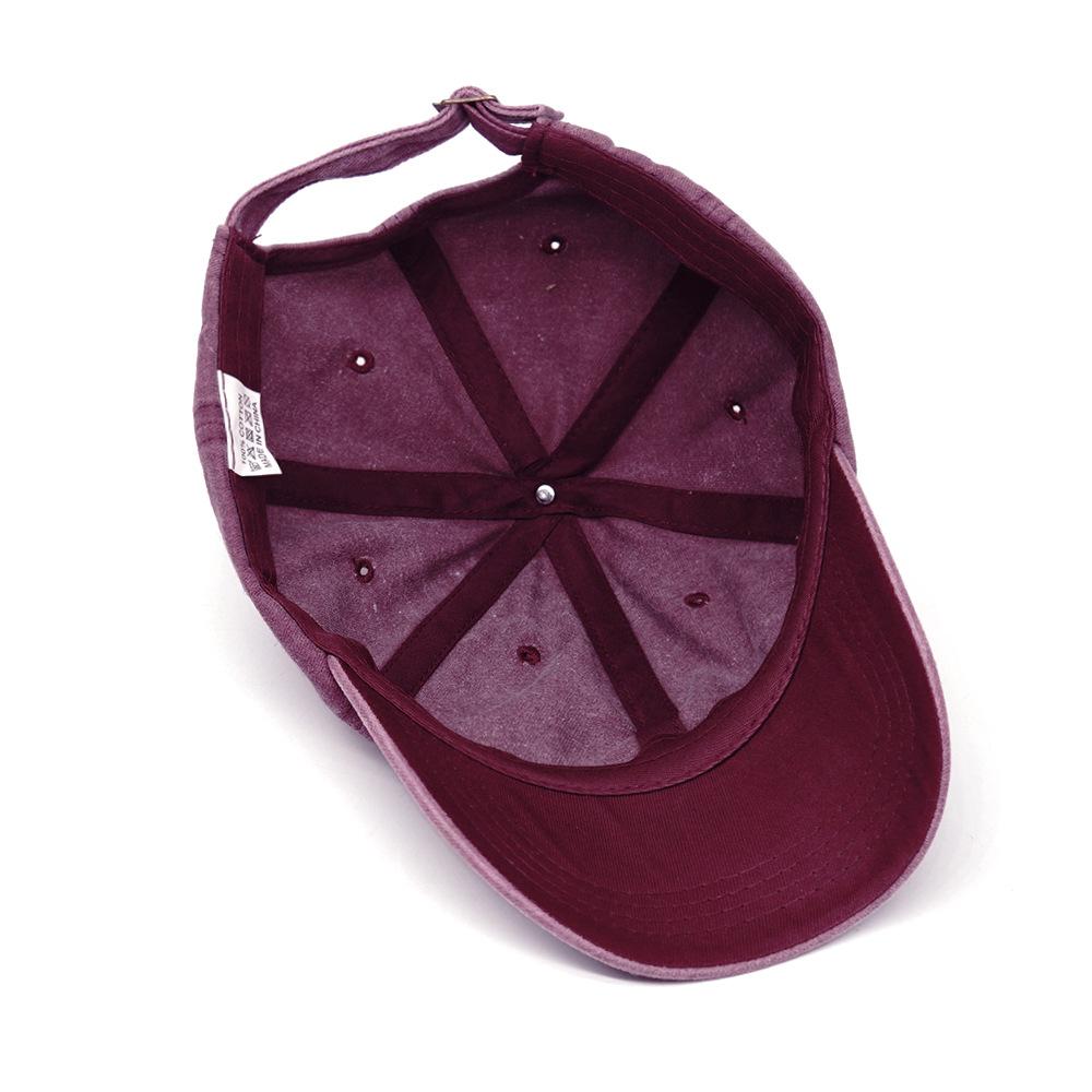 Spring/Summer Pure Color Baseball Caps Unisex Outdoor Leisure Casquette Vintage Sports Visor Hats For Teenagers