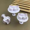 Biscuit Cookie Cutter Pastry Plunger 3D Stamp Die Fondant Cake Decorating Tools