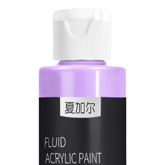 60ML Tekutá akrylová barva Dlouhotrvající Vysoký lesk Snadné použití DIY Medvěd Stolní ozdoba Tekutý pigment na dárky