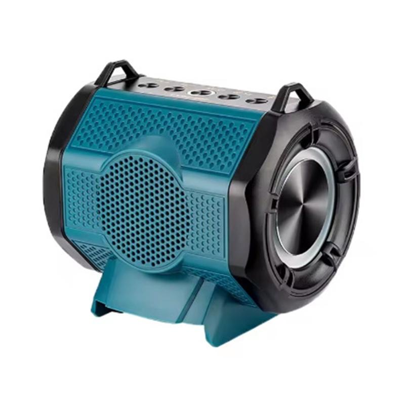 HIFI High Fidelities Bluetooth-compatible Speaker Portable Waterproof Design For 18-20V Batteries for Outdoor Activity Construction Sites and Camping