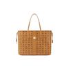 New MCM Coated Canvas Leather Combo Bag, Tote Bag, Shopping Bag, Handbag, Shoulder Bag Large Women's MWPCSVI02CO001