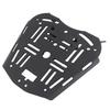 Tail Box Bottom Base Plate Carbon Steel Removable Rear Luggage Rack Top Case Mounting Plate Replacement for ZONTES 368G