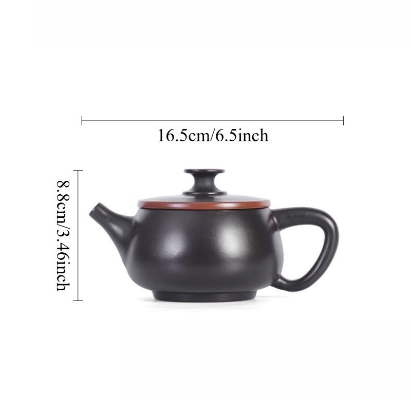

300ml Yunnan Purple Pottery Teapot High End Household Large Capacity Hanwa Teapot Rotating Phoenix Singing Pot Handmade Tea Set