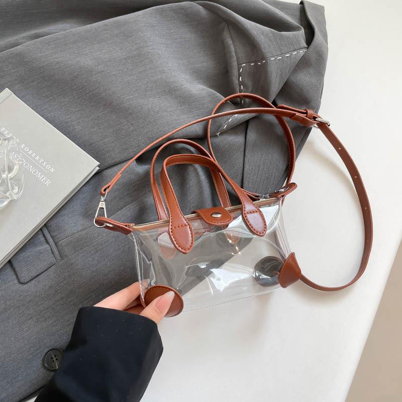 Women's bag women's bag 2025 spring new jelly bag dumpling bag fashion handbag casual shoulder messenger bag