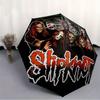 1pc Slipknot Band Merchandise Automatic Opening/closing Umbrella, Compact Travel Umbrella - - Festive Accessory, Sturdy Ribs Y250807108