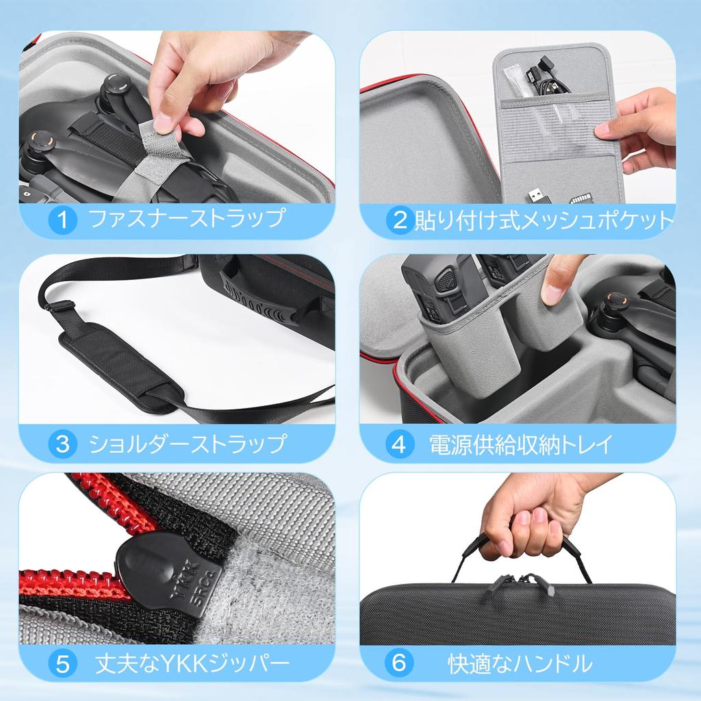 Ruilicase Storage Case for DJI Mavic 4 Pro Drone, Holds the Entire Mavic 4 Pro Creator Combo, DJI RC Pro 2, and 1 or 3 Parallel Charging Hubs (Case