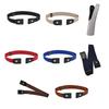 Elastic Belt With Durable Buckles Perfect For Office Party Or Travel 3cm Width 100cm Length 8 Colors Choices