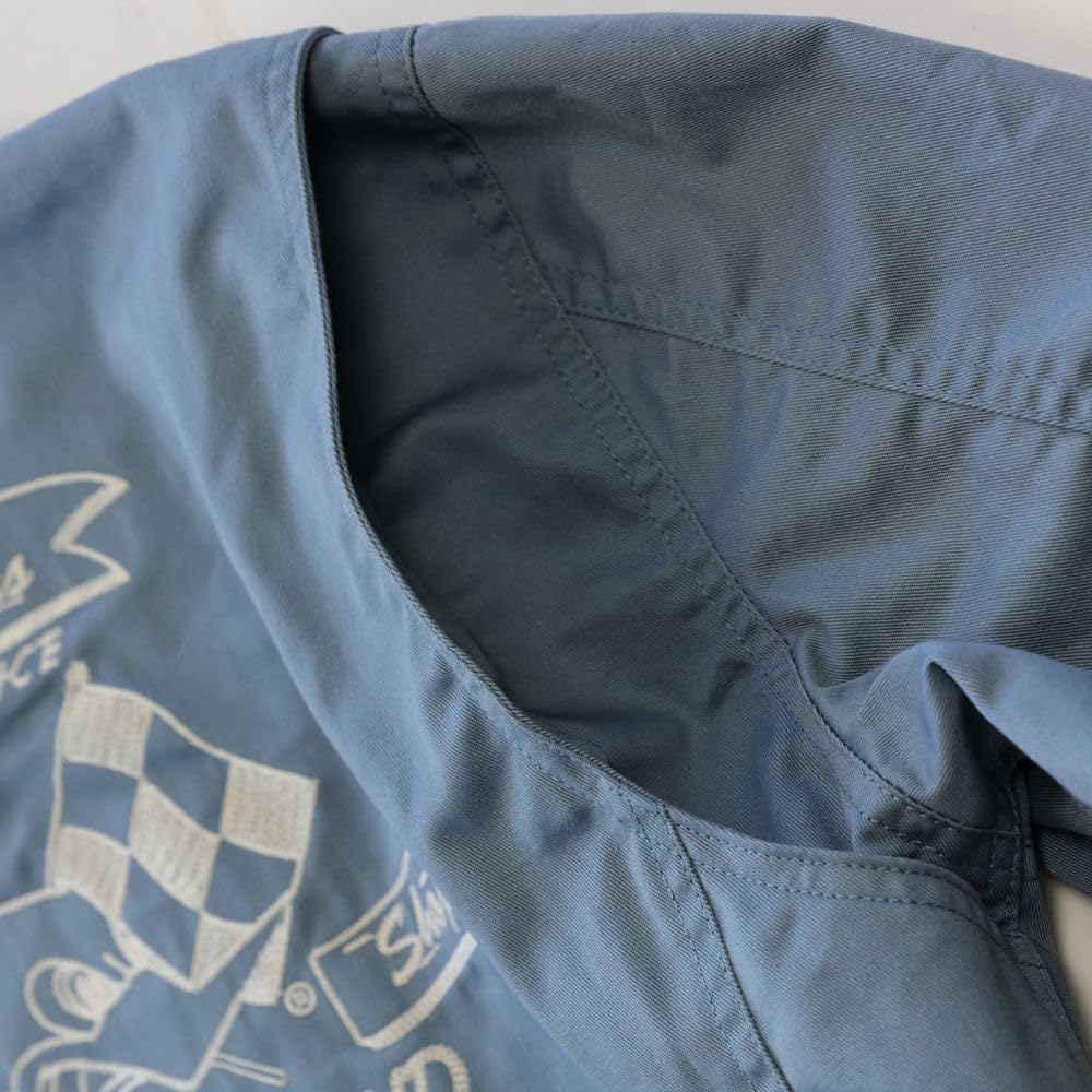 STANDRIDE Swing Top Vintage Size [Clay Smith] Blouson, Spring/Summer, Blue, L, CSY-3900