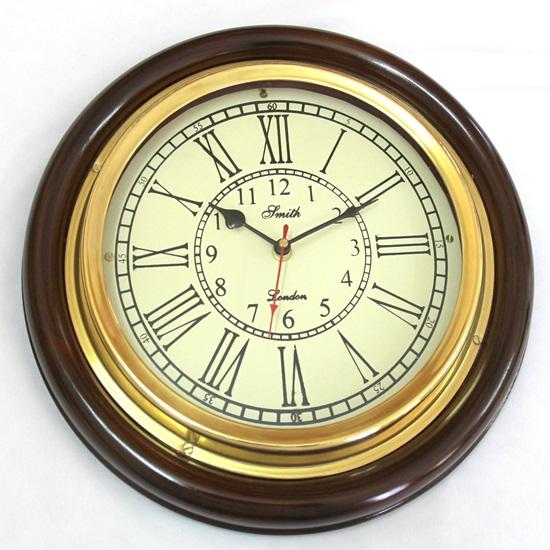 Wanduhr-Kombination im antiken Stil