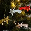 Christmas Baubles Bauble For Christmas Tree Christmas Decorations Pendants Stars 4pcs