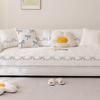 New Cream Wind Sofa Cushion Four Seasons Universal Cushion Sub-Cover Cloth Towel Fixed One-Piece Sofa Towel Cover