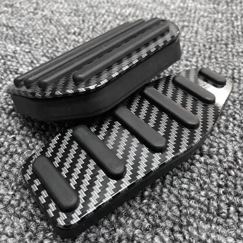 For Suzuki Jimny    Car Accelerator Brake Foot Pedal Cover Aluminum Alloy Pedal Pad Accessories, Automatic