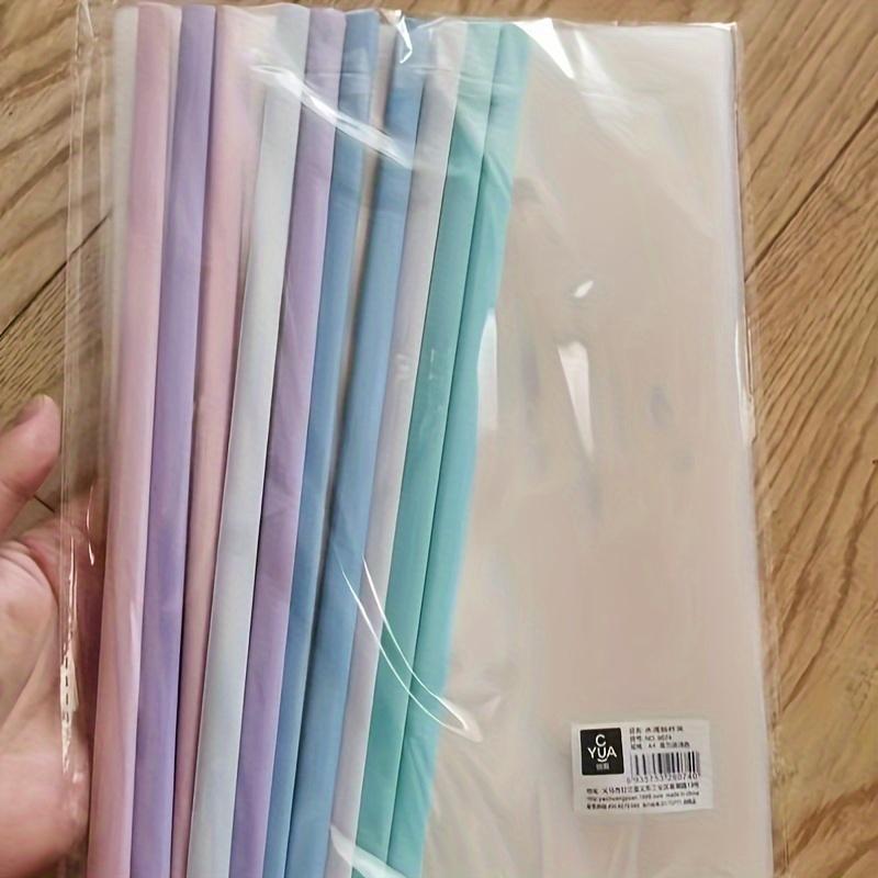 

Прочная папка-конверт формата А4 с выдвижным механизмом - Прозрачный, утолщенный органайзер для документов для офисных принадлежностей