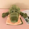 Hand puppet toy animal gloves mouth action plush doll