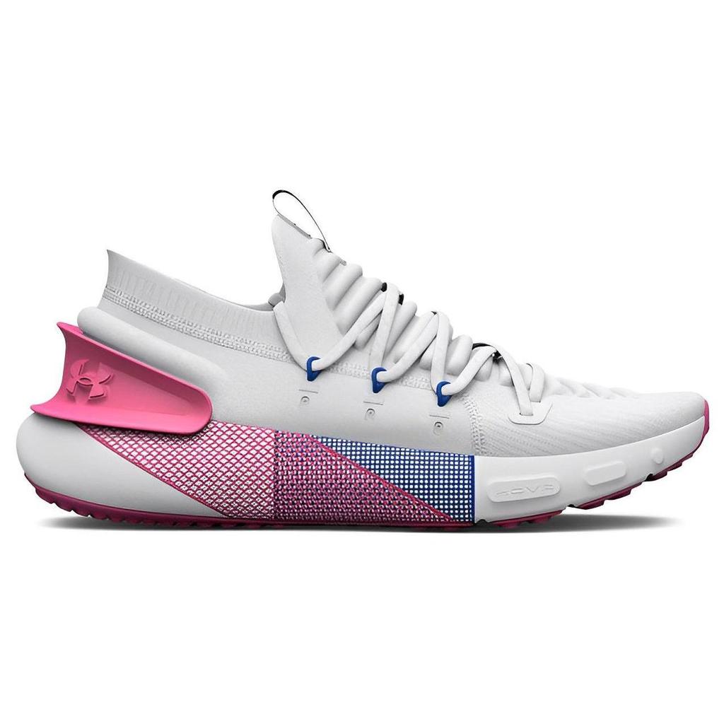 Under Armour Women's HOVR Phantom 3 White Pink Punk Running Sneakers 3025517-103