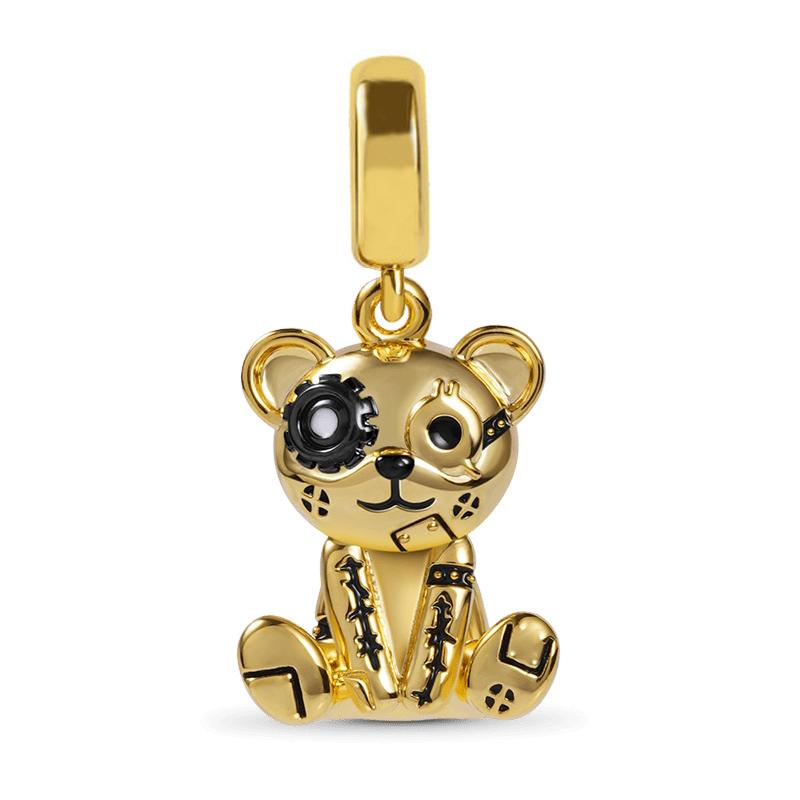 Bumblebee Cheetah Charm Fit Original Bracelet Shining Bead Diy Women Jewelry Giftcopper Trinket Jewelry Party Gift Making
