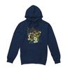 Teenage Mutant Ninja Turtles: Mutant Mayhem Mens Christmas Greetings Leonardo & Raphael Hoodie