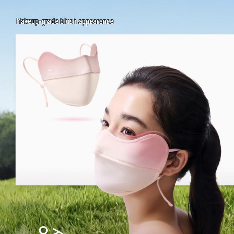 Beneunder Women's Blush Effect UV Protection Sun Mask