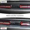 Carbon Fiber Rear Taillight Center Trim Decor Sticker For Dodge Challenger 2015+
