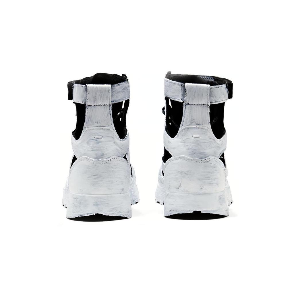 Reebok x Maison Margiela  Classic Leather Tabi High Whiteout Women Sneakers Black S39WS0099-P4242-H8666