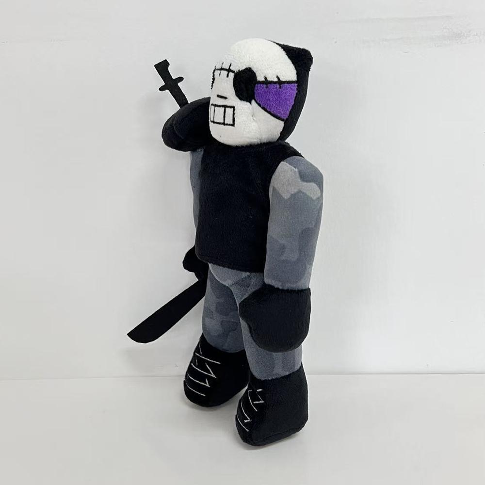 Forsaken Slasher Plush Doll Cute Soft Toys Game Plushie Toys Adorable Peripheral Dolls for Fan Birthday Gift Decoration