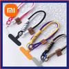 Xiaomi INS Britischer Stil Kontrastierendes Gewebtes Handy-Lanyard Kurzes Handheld Trendiges Handyhülle Handgelenkseil Puppe Gepäckanhänger Aufhängeseil