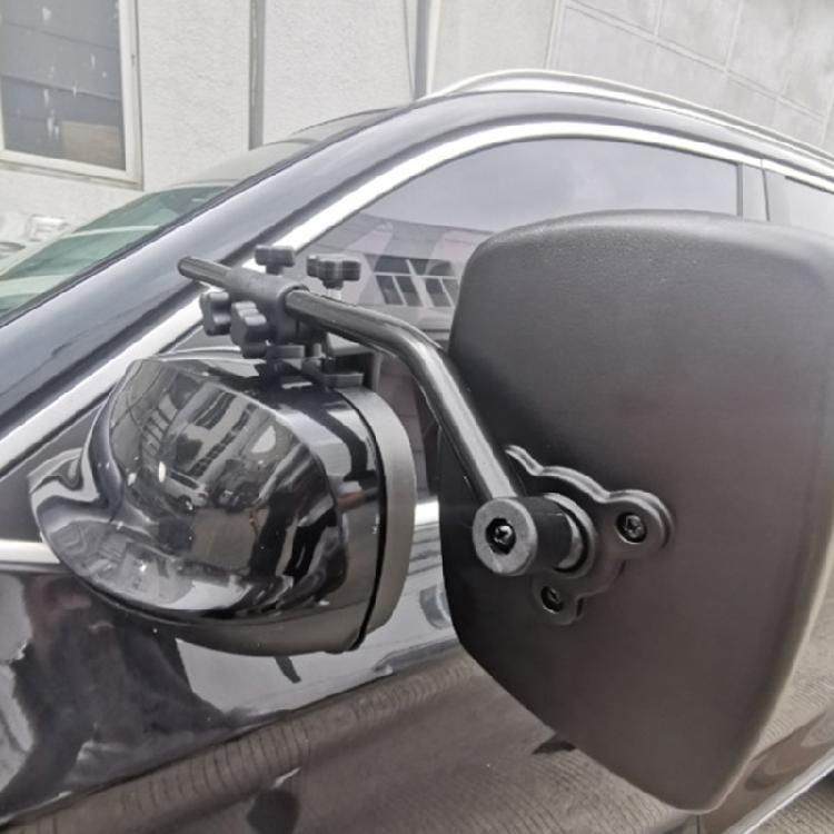 1 Paire d'Extensions de Rétroviseur Latéral pour Remorquage de Caravanes Rétroviseur Arrière Universel Rétroviseur Latéral Supplémentaire Extérieur Réglable