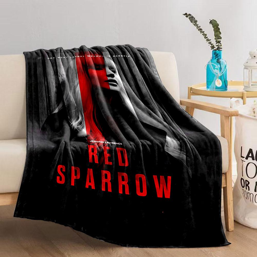 Red Sparrow Movie Blanket for All Seasons Blanket Lunch Break Throw Gift