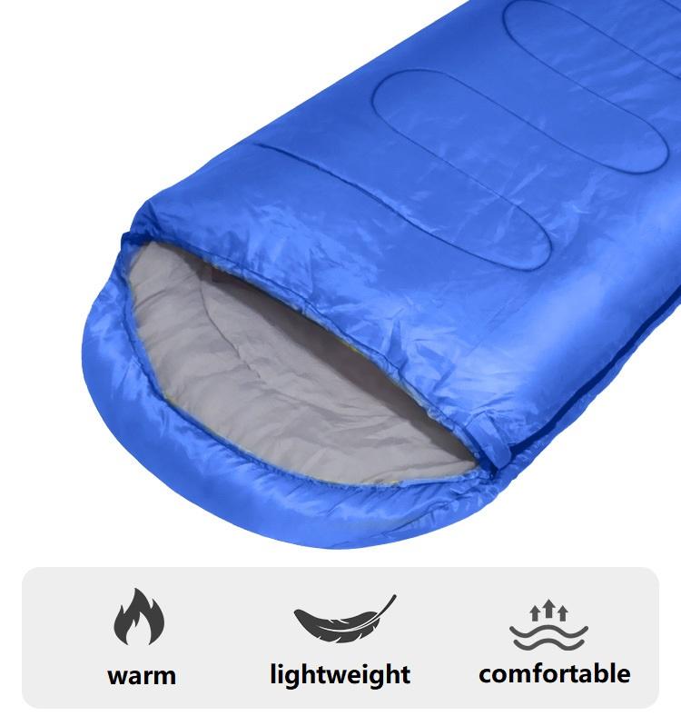 Portable 1.3kg Camping Sleeping Bag Outdoor Waterproof 3 Season Lower 5℃ for Adults & Kids Backpacking Hiking Travel