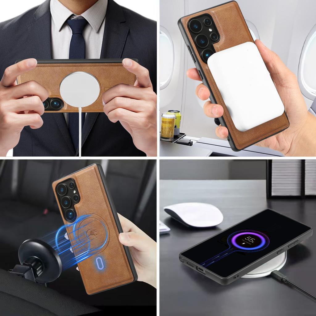 In 1 Detachable Magnetic Card Solt Wallet Leather Case For Samsung Galaxy S25 Ultra S24 Plus S23 A36 A16 A55 A35 A15 Ring Holder