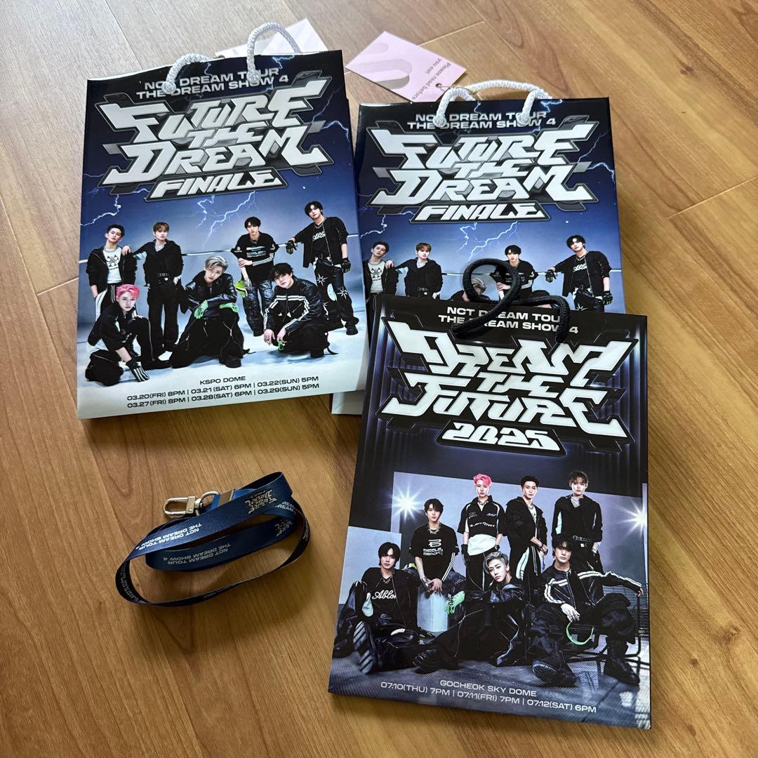 

[USED] NCT DREAM Dream Show 4 Encore Concert Global Pack Paper Bag Souvenir TDS4