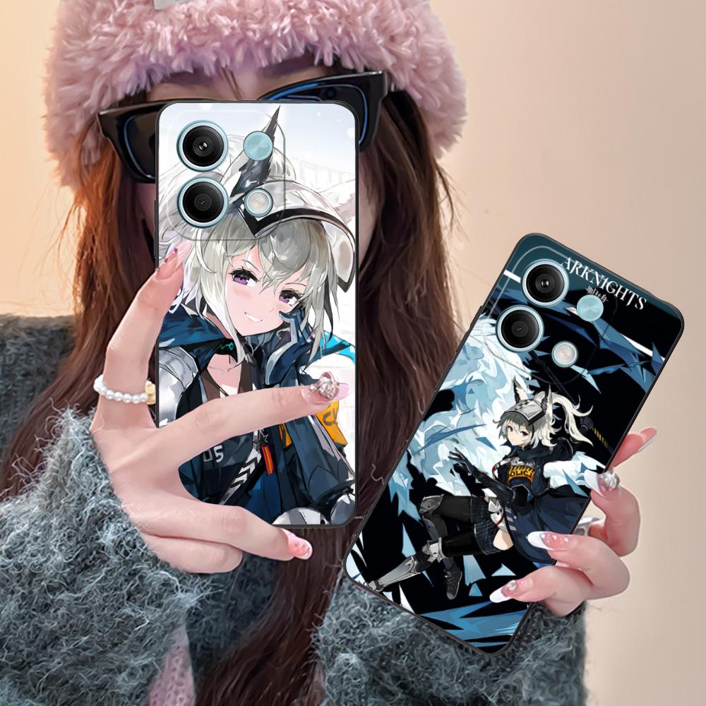 Arknights Grani Matte TPU Mobile Phone Case for POCO M7 M6 M5 M4 M3 X7 X6 X5 X4 X3 Pro GT 5G Colorful Printing Cover