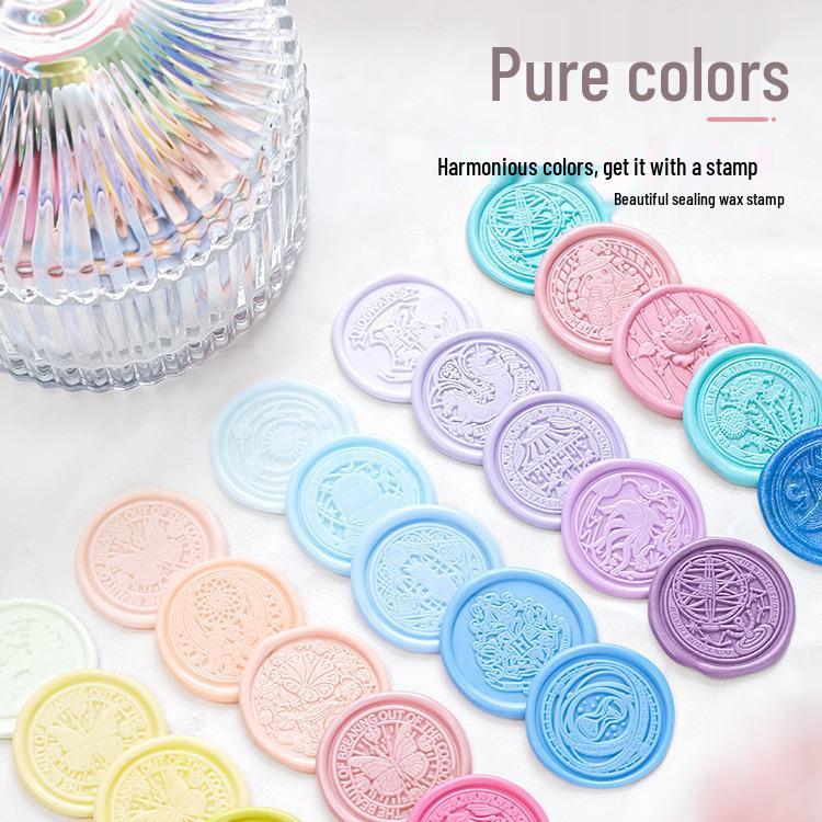 24-Color Sunflower Seal Wax Pearlescent Particles