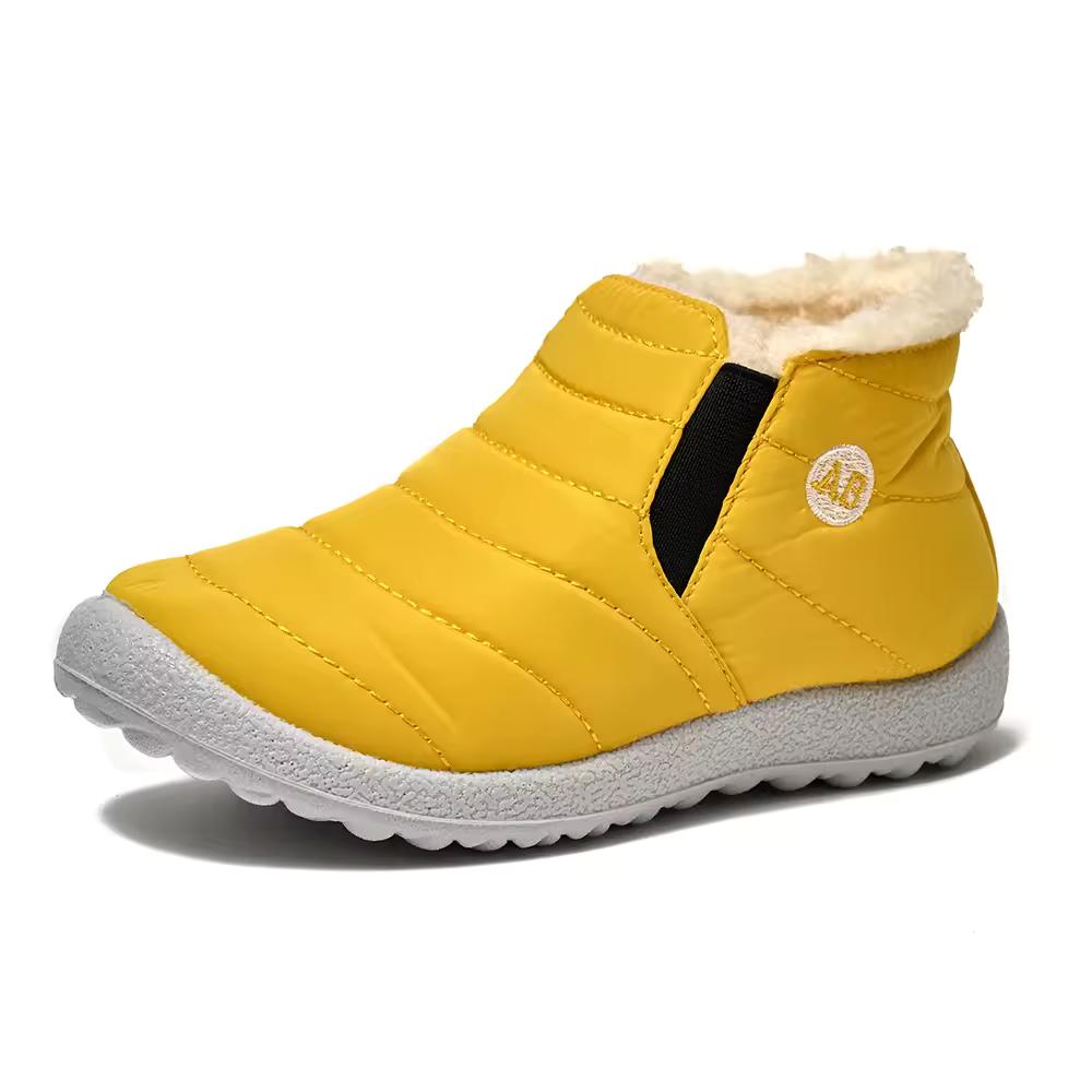 

Girls Shoes Winter Girls Boots Children Ankle Boots Comfortable Slip on Waterproof Upper Lightweight Kids Shoes 26 жёлтый