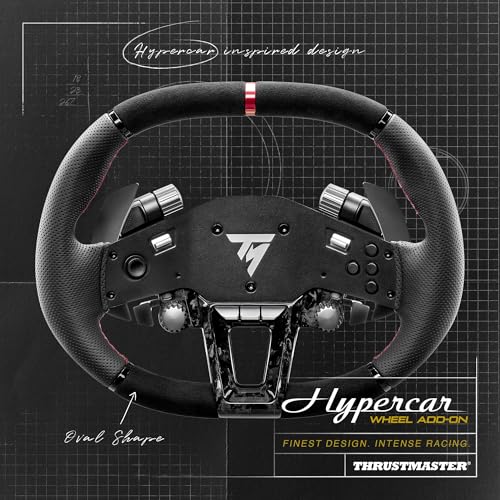 [Produs obișnuit intern] Jantă premium Thrustmaster Hypercar Wheel Add-On pentru PC și console