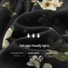 Demana Floral Print Chiffon V-Neck Blouse