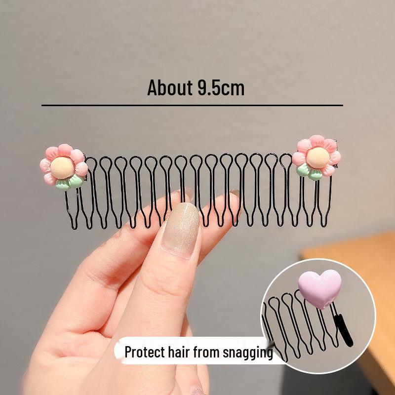 Extra Long Baby Hair Finishing Clip - Girl's Headwear, Little Girl Lala Hair Comb