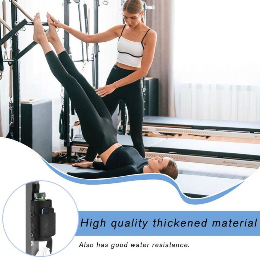 

Large Capacity Gym Cup Pouch with Pocket Bottle Holder Portable Water Bottle Bag Gym Accessories